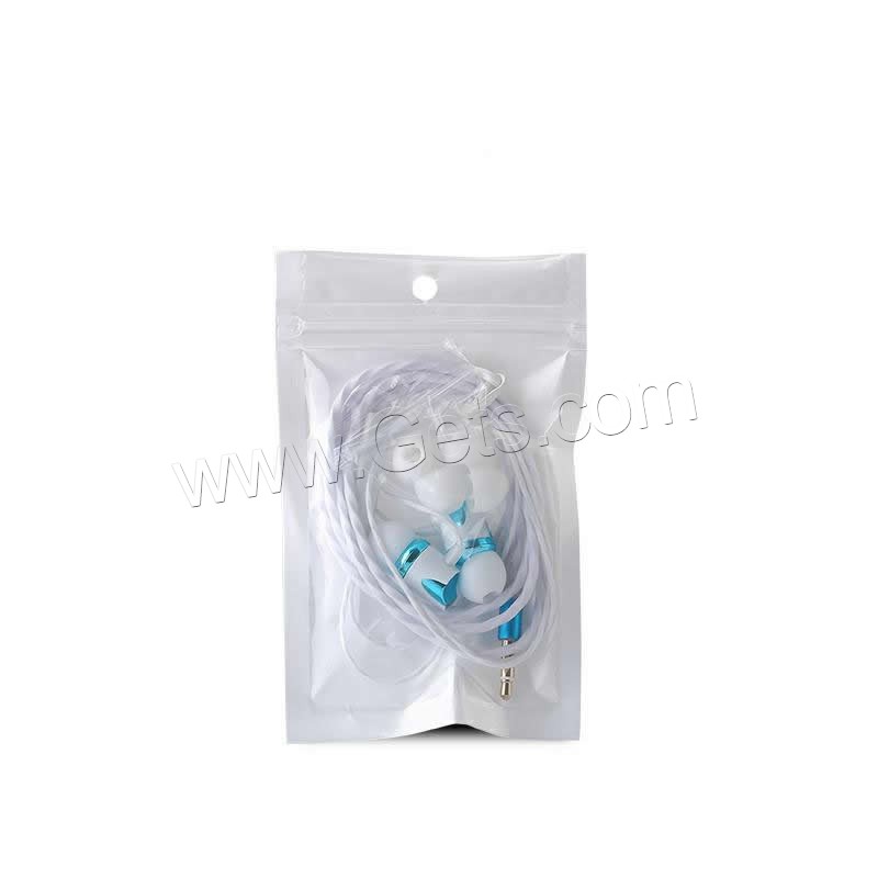 TPE Wired Earphone, with PC Plastic, different packing style for choice, more colors for choice, 3.5mm, Length:Approx 47 Inch, Sold By Strand