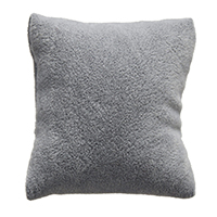 Velveteen Jewelry Display Pillow, with Sponge, Rectangle, grey 