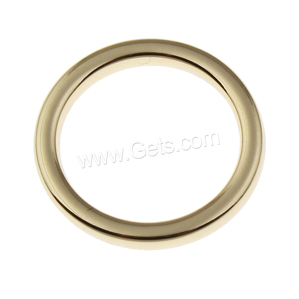 Zinc Alloy Cabochon, Donut, gold color plated, different size for choice, lead & cadmium free, Hole:Approx 15.5mm,14mm, Sold By PC