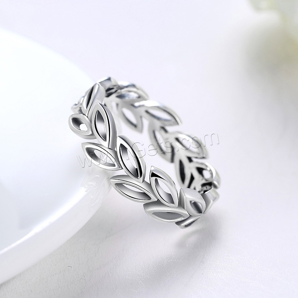 Thailand Sterling Silver, Branch, different size for choice & for woman, 5mm, Sold By PC