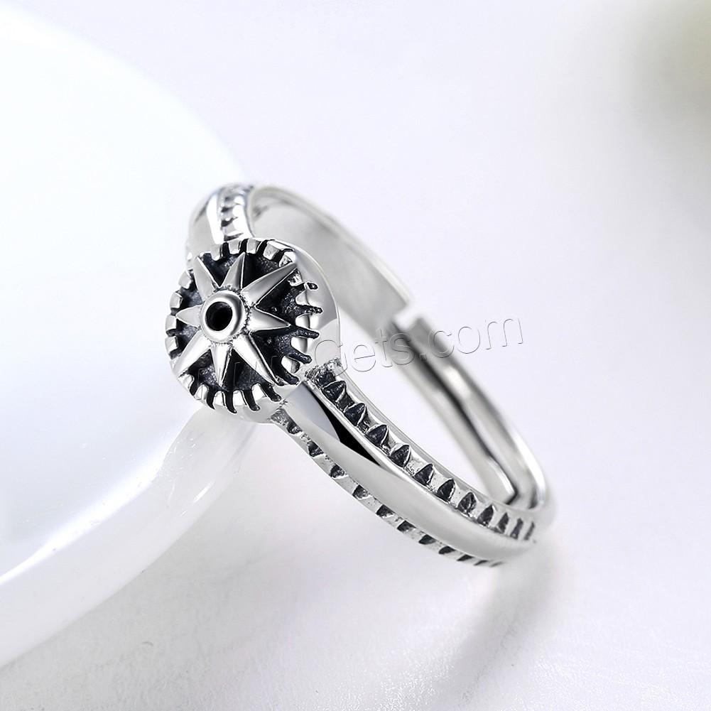Thailand Sterling Silver, Flat Round, different size for choice & for woman, 8x8mm, Sold By PC