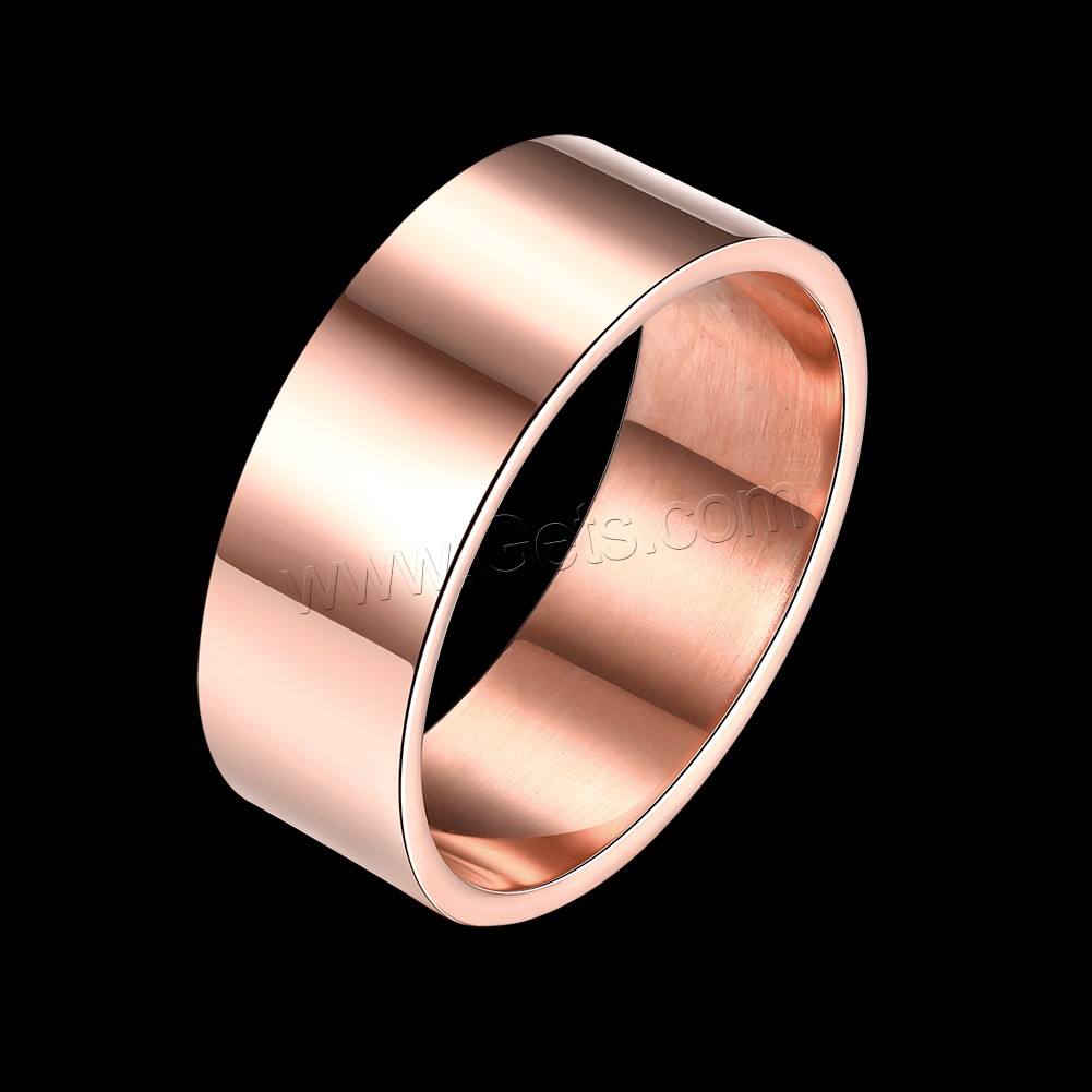 Favourer ® палец кольцо, нержавеющая сталь, Другое покрытие, Мужская & разный размер для выбора, Много цветов для выбора, 7mm, продается PC