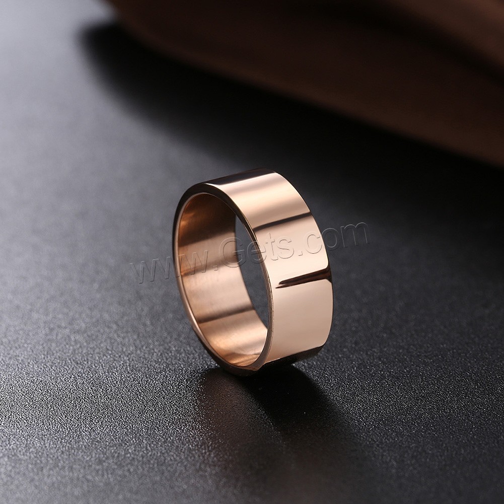 Stainless Steel, plated, Unisex & different size for choice, more colors for choice, 7mm, Sold By PC