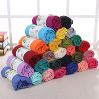 Хлопчатобумажный шарф и шоул, Хлопок Ткань, Много цветов для выбора продается Strand