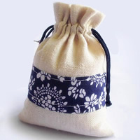 Хлопок ювелирных изделий сумки, Прямоугольная форма 50ПК/сумка, продается сумка
