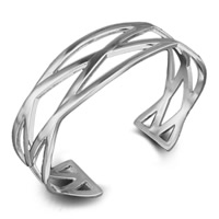 Brass Cuff Bangle, real silver plated, for woman, lead & cadmium free Inner Approx 60mm Approx 7 Inch 