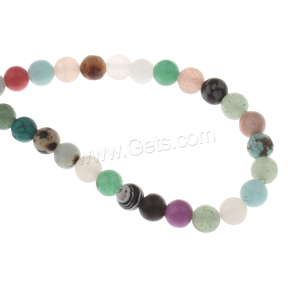 Gemstone Beads, Round, different size for choice, Hole:Approx 1mm, Length:Approx 15 Inch, Sold By Strand