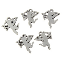 Zinc Alloy Jewelry Pendants, Angel, antique silver color plated, lead & cadmium free Approx 1.5mm 