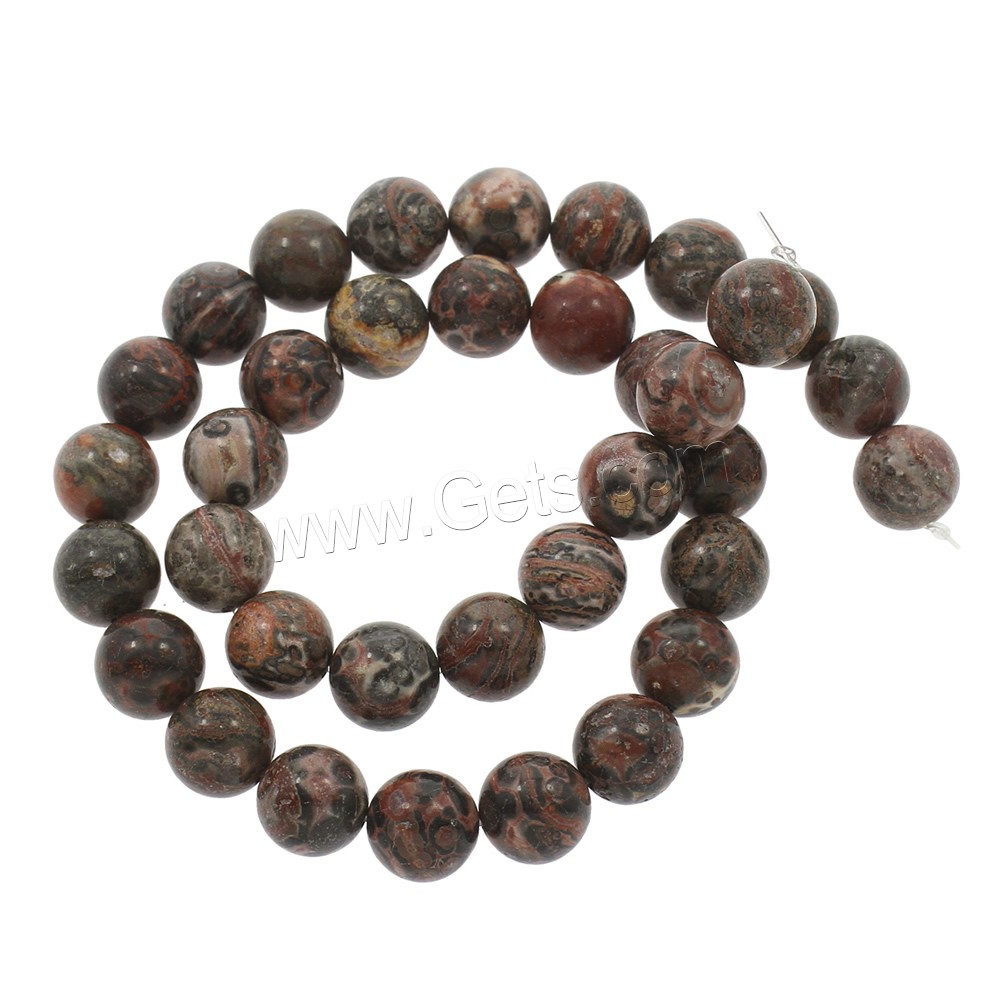 Leopard Skin Stone Bead, Round, different size for choice, Hole:Approx 1mm, Length:Approx 14.5 Inch, Sold By Strand