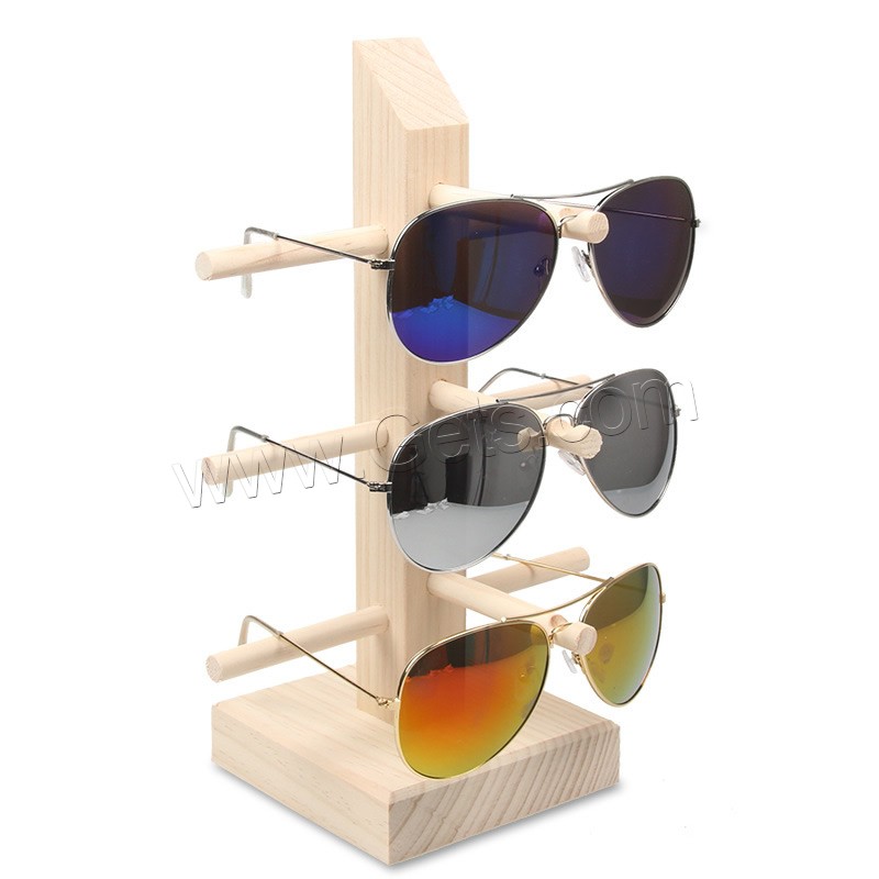 madera soporte para gafa, diverso tamaño para la opción & diferentes estilos para la opción, Vendido por UD