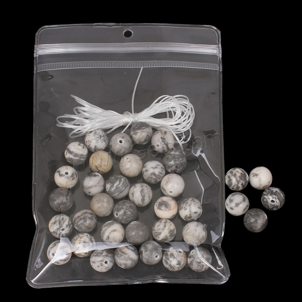 pierre gemme DIY Bracelet, avec PE plastique & fil élastique, Rond, différents matériaux pour le choix & normes différentes pour le choix, Vendu par sac