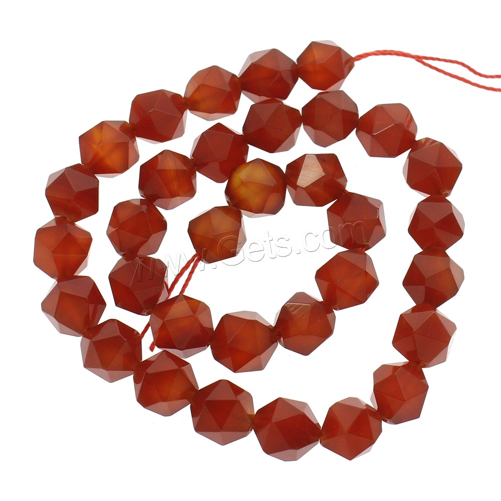 Natural Red Agate Beads, different size for choice, Hole:Approx 1mm, Length:Approx 15.5 Inch, Sold By Strand