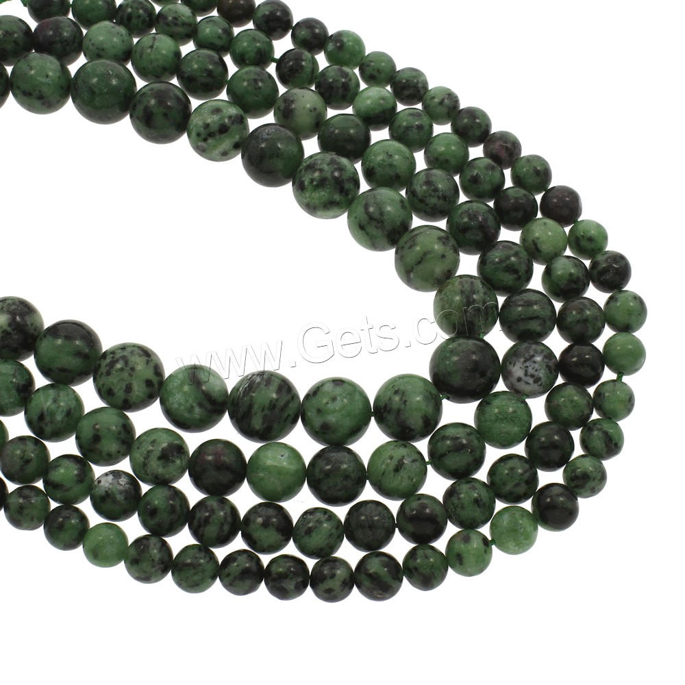 Unakite Beads, Round, different size for choice, Hole:Approx 1mm, Length:Approx 15.5 Inch, Sold By Strand