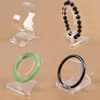 présentoir de bracelet acrylique, styles différents pour le choix, transparent, Vendu par PC