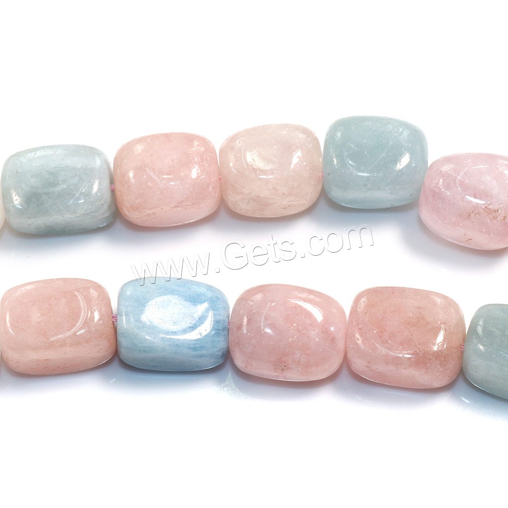 Morganite Beads, Nuggets, natural, different size for choice, Hole:Approx 0.5-1mm, Length:15 Inch, Sold By Strand