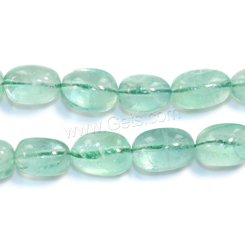 Green Fluorite Beads, Nuggets, natural, different size for choice, Hole:Approx 0.5-1mm, Length:Approx 15 Inch, Sold By Strand