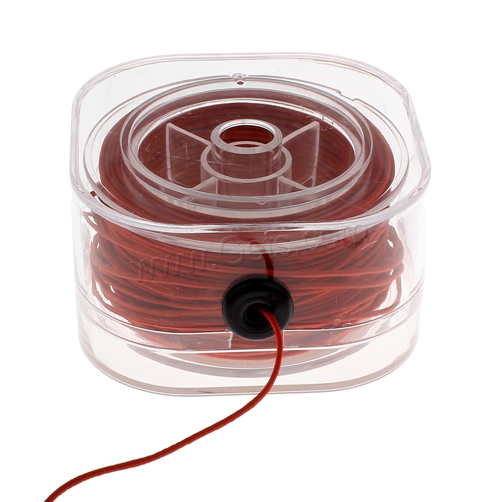 Plastic Cord, Elastic Thread, with plastic spool, different size for choice, more colors for choice, Approx 20Yard/Spool, Sold By Spool