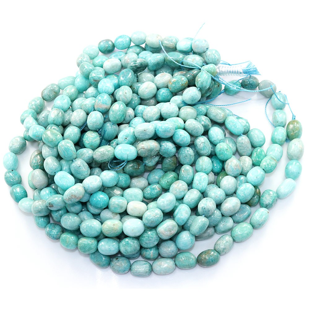 Perles amazonite, pepite, naturel, normes différentes pour le choix, Trou:Environ 0.5-1mm, Longueur:Environ 16 pouce, Vendu par brin