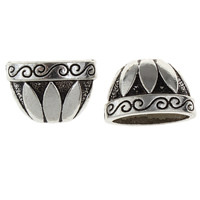 Zinc Alloy Bead Caps, antique silver color plated, lead & cadmium free Approx 2.5mm 