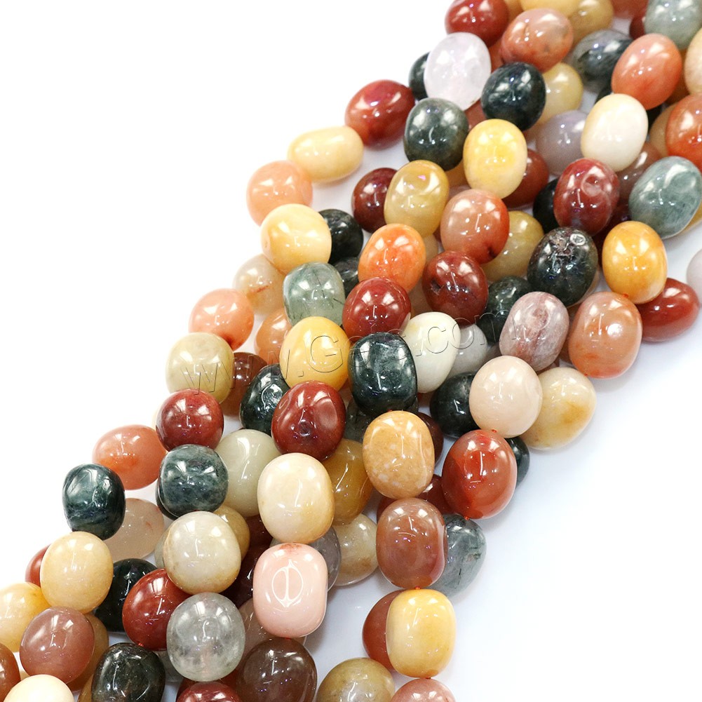 Fukurokuju Beads, Nuggets, natural, different size for choice, Hole:Approx 0.5-1mm, Length:Approx 16 Inch, Sold By Strand
