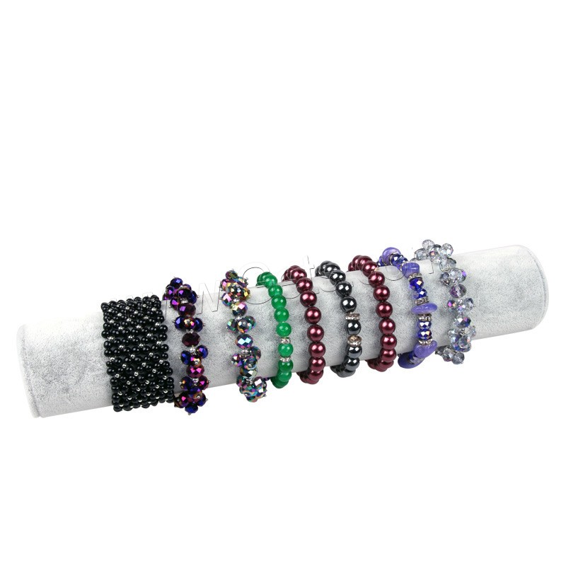 Velvet Bracelet Display, Velveteen, with Wood, different size for choice, more colors for choice, Sold By PC
