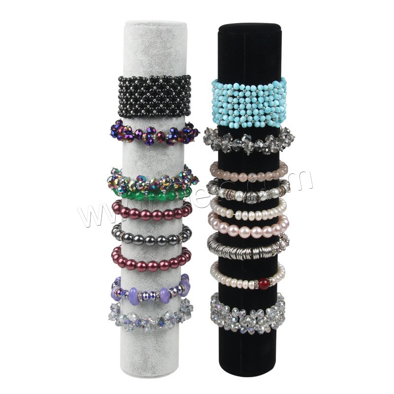 Velvet Bracelet Display, Velveteen, with Wood, different size for choice, more colors for choice, Sold By PC
