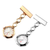 Nurse Watch, Zinc Alloy, with Glass, plated 