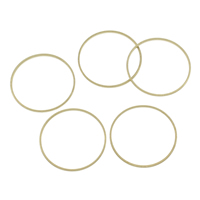 Brass Linking Ring, Donut original color, nickel, lead & cadmium free, Inner Approx 7mm, 64mm 