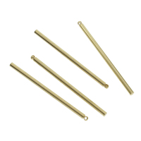 Fashion Costume Decoration, Brass, Rectangle original color, nickel, lead & cadmium free Approx 1mm 