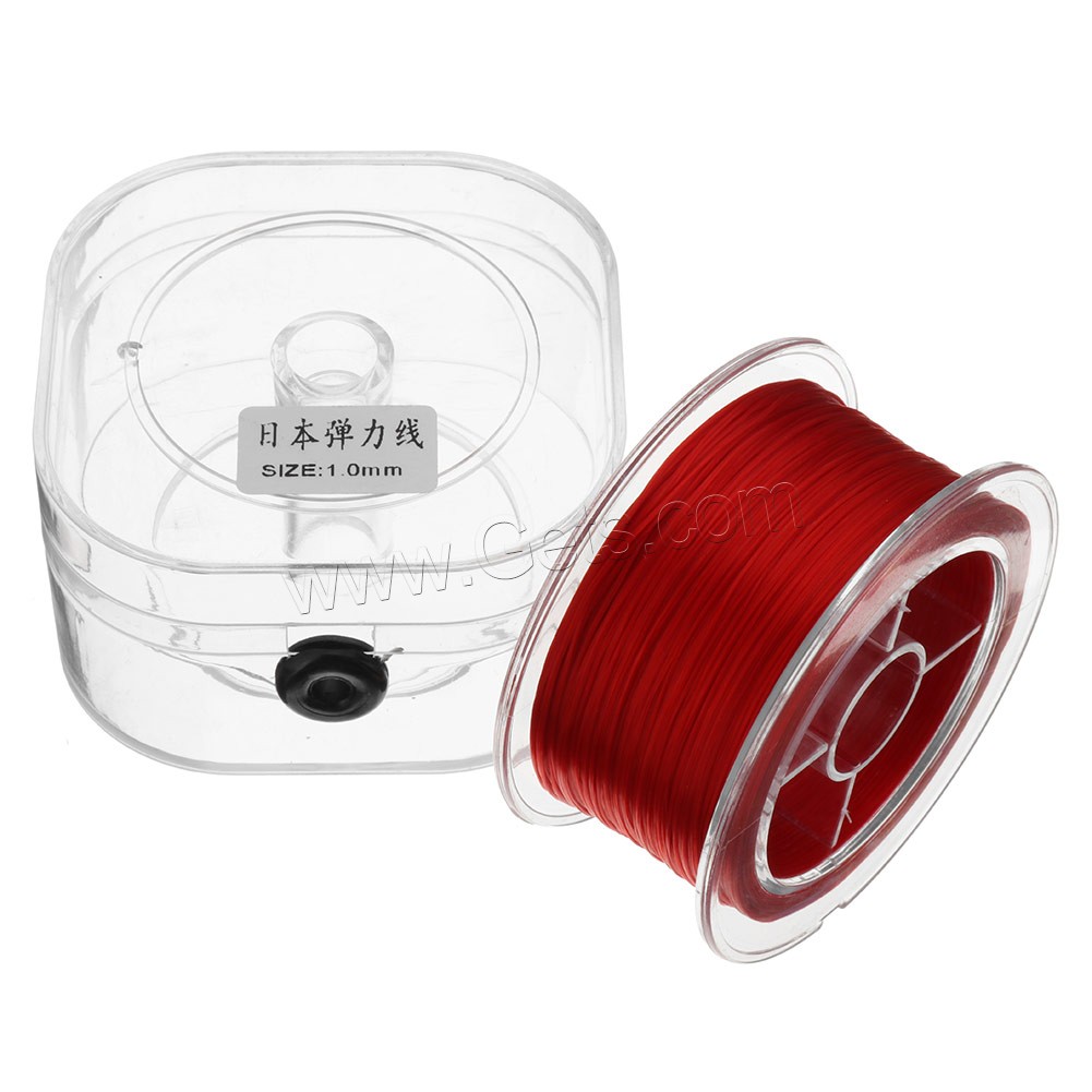 Crystal Thread, with Plastic Box, different size for choice, more colors for choice, Sold By Box