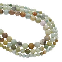 Amazonit Perlen, facettierte, Länge:ca. 15.5 ZollInch, verkauft von Strang