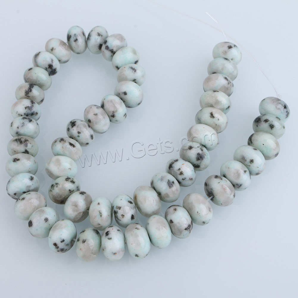 Lotus Jaspis Perlen, Lotos Jaspis, Rondell, natürlich, verschiedene Größen vorhanden, Bohrung:ca. 0.5-2mm, Länge:ca. 15 ZollInch, verkauft von Strang