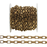 Brass Beading Chains, plated nickel, lead & cadmium free 