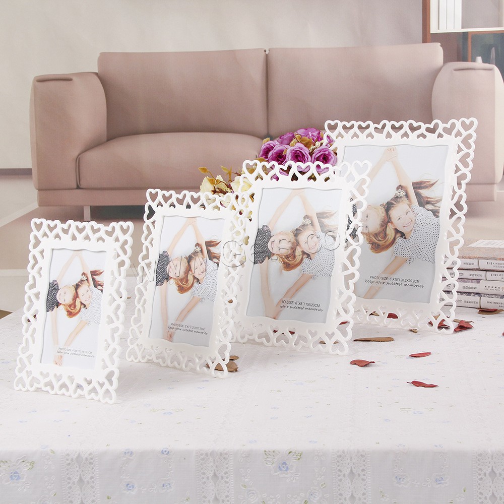 Plastic Photo Frame, ABS Plastic, Tabletop Frame & different size for choice, Sold By PC
