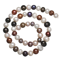 Potato Cultured Freshwater Pearl Beads, 8-9mm Approx 0.8mm Approx 15 Inch 
