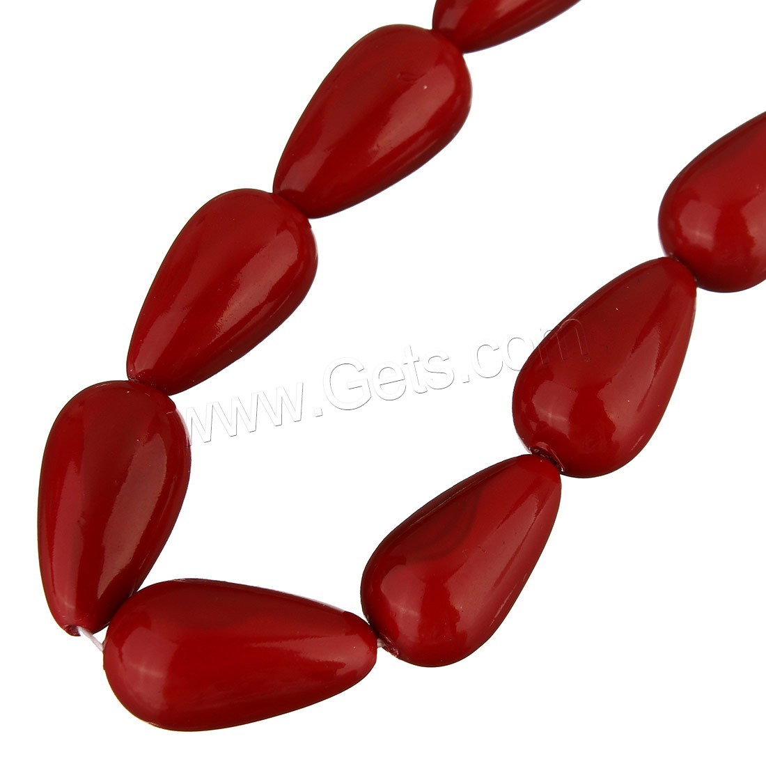 South Sea Shell Beads, Teardrop, natural, different size for choice, more colors for choice, Hole:Approx 1mm, Length:Approx 15.5 Inch, Sold By Strand