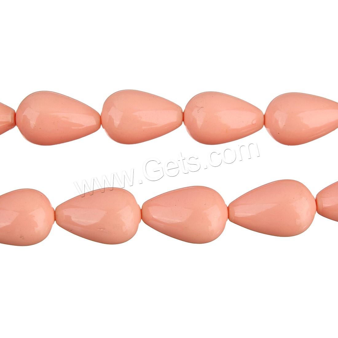 South Sea Shell Beads, Teardrop, natural, different size for choice, more colors for choice, Hole:Approx 1mm, Length:Approx 16 Inch, Sold By Strand