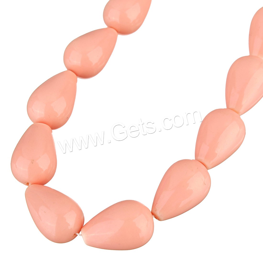 South Sea Shell Beads, Teardrop, natural, different size for choice, more colors for choice, Hole:Approx 1mm, Length:Approx 16 Inch, Sold By Strand