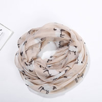Voile Fabric Collar Scarf 