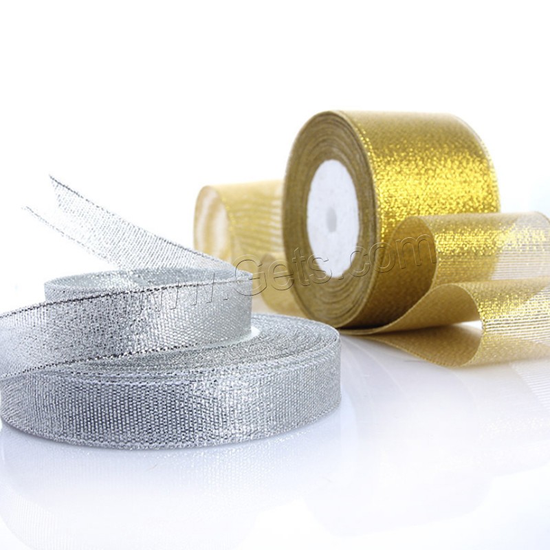 Sparkle & Glitter Ribbon, Sparkle Ribbon, different size for choice, more colors for choice, Length:Approx 22 m, Sold By PC