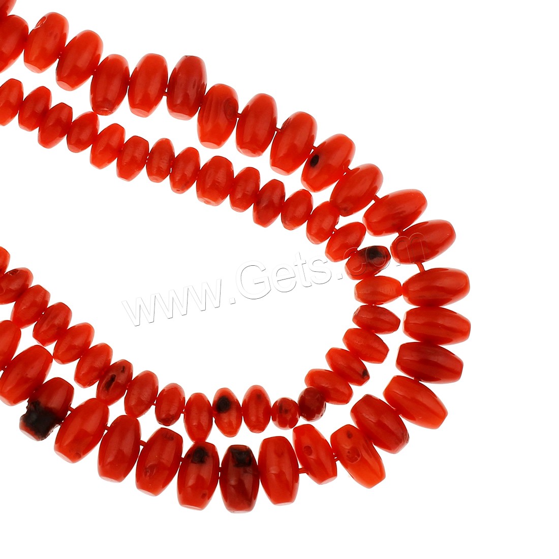 Natural Coral Beads, Drum, different size for choice, Hole:Approx 1mm, Length:Approx 14.5 Inch, Sold By Strand