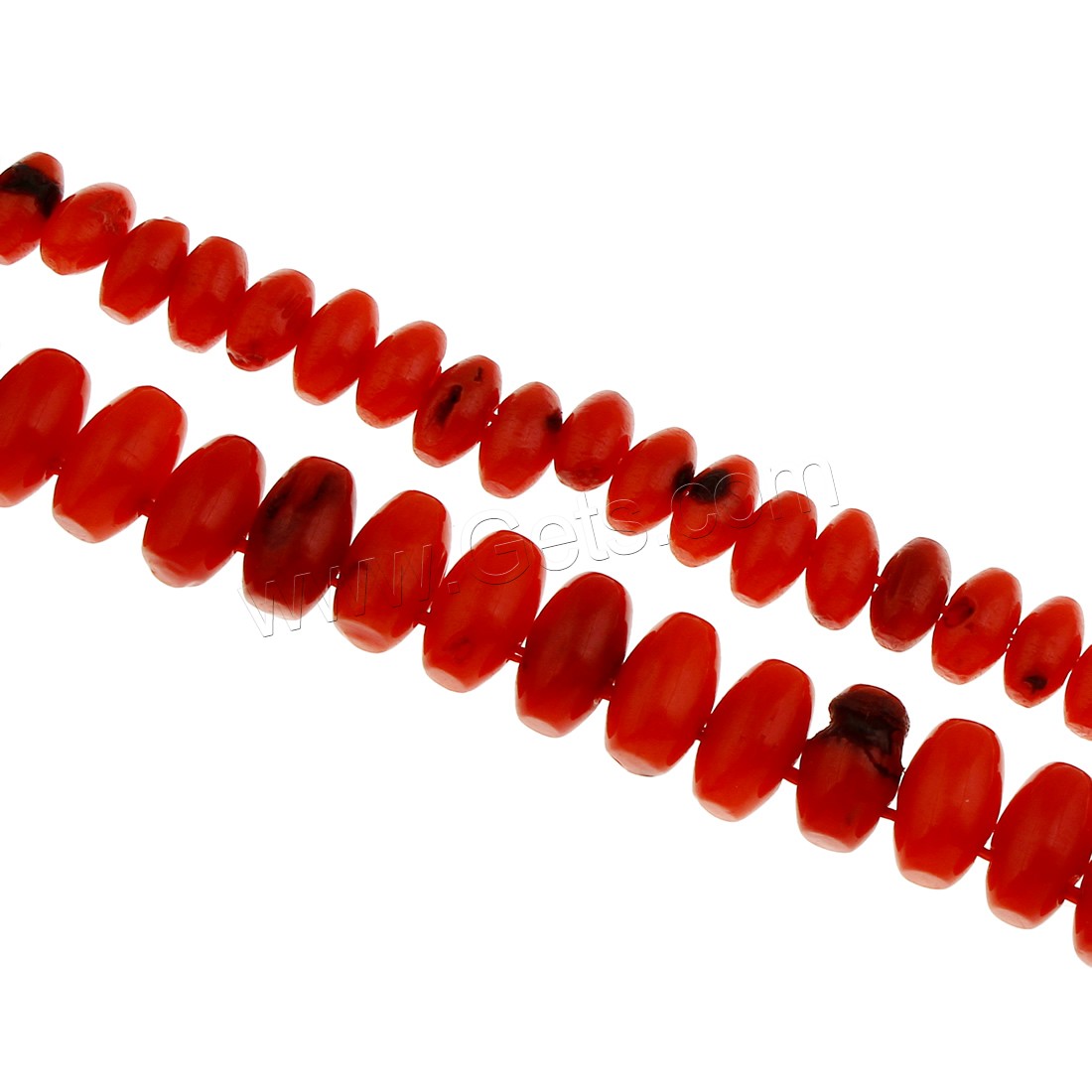 Natural Coral Beads, Drum, different size for choice, Hole:Approx 1mm, Length:Approx 14.5 Inch, Sold By Strand