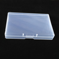 Kunststoff Perlen Behälter, Rechteck, 108x74x18mm, verkauft von Box