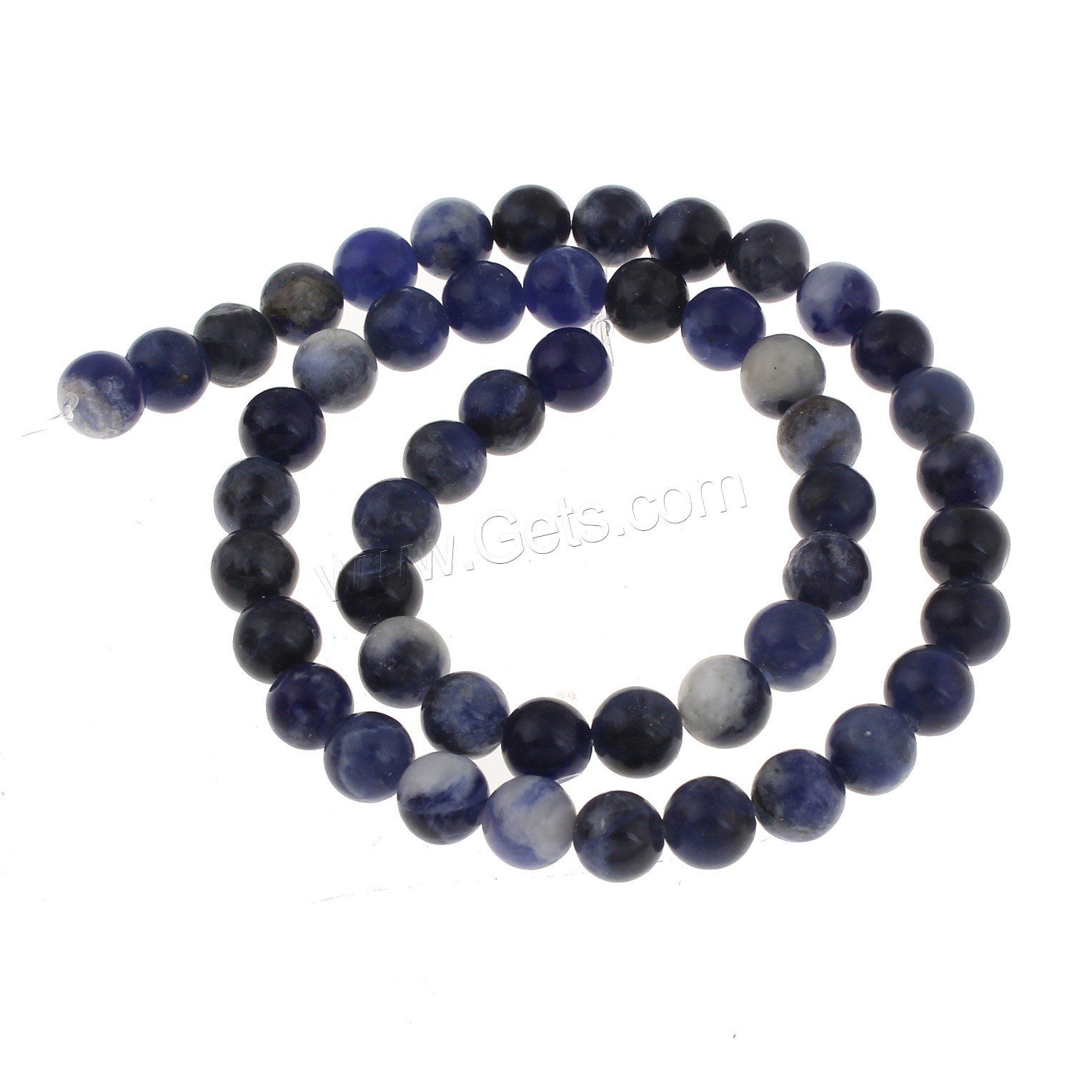Sodalite Beads, Round, natural, different size for choice, Hole:Approx 1mm, Length:Approx 15 Inch, Sold By Strand