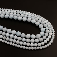 Aquamarin Perle, März Birthstone & verschiedene Größen vorhanden & facettierte, verkauft von Strang