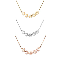 316L Stainless Steel Necklace, with 2lnch extender chain, plated, oval chain & for woman 6.5mm Approx 17.7 Inch 