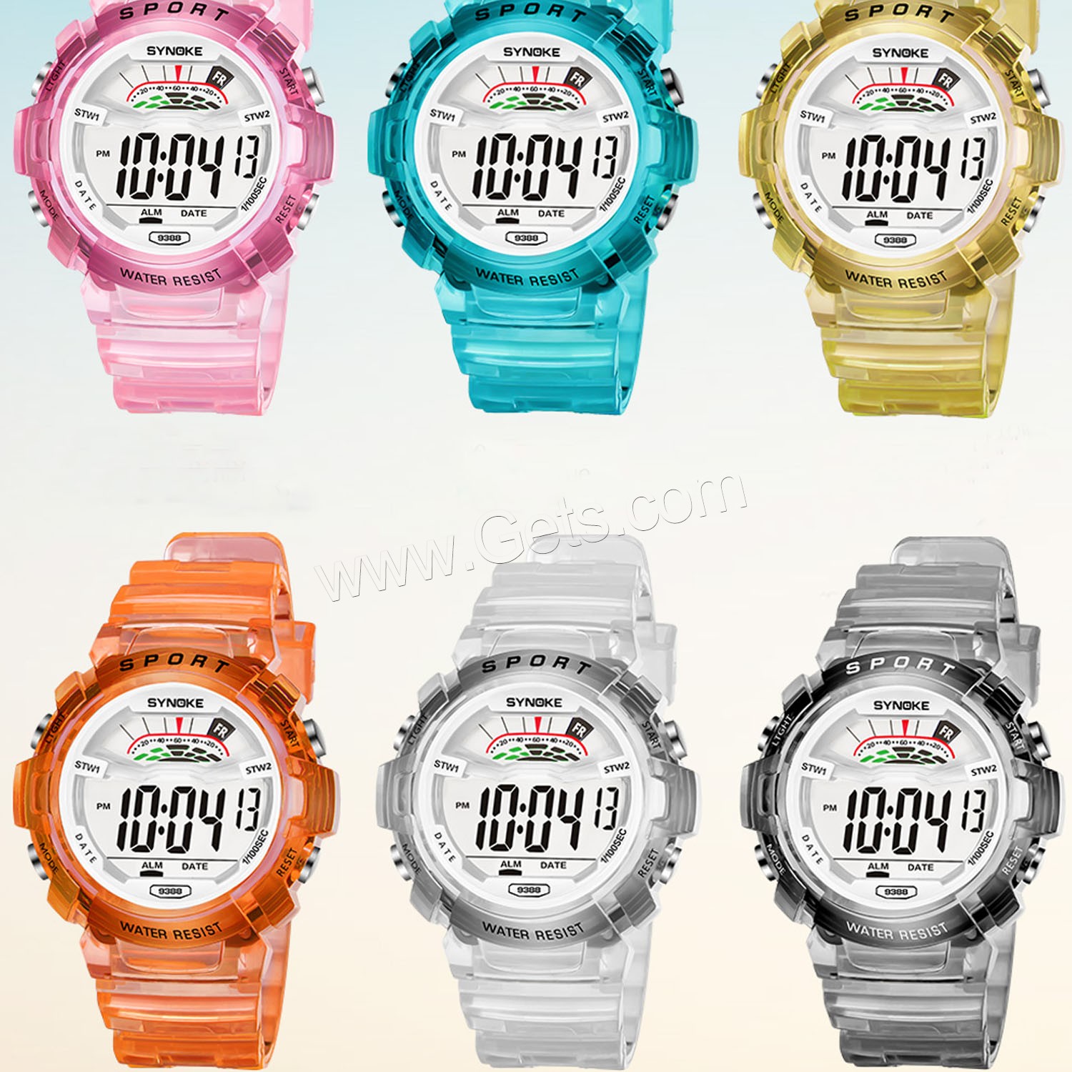 Fashion Children Watch, Plastic, with Glass & Stainless Steel, Chinese movement, stainless steel pin buckle, plated, Life water resistant & for children & different size for choice & luminated, more colors for choice, Sold By PC