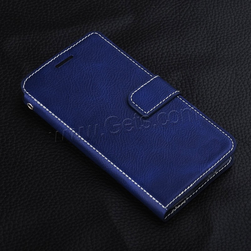 Mobile Phone Cases, TPU, with PU Leather, Rectangle, different styles for choice & frosted, more colors for choice, Sold By PC