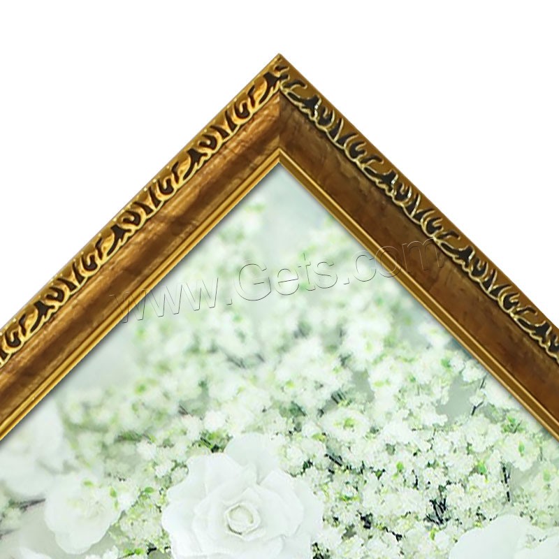 Polystyrene Picture Frame, Rectangle, Wall-Hanging Frame & different size for choice, more colors for choice, Sold By PC
