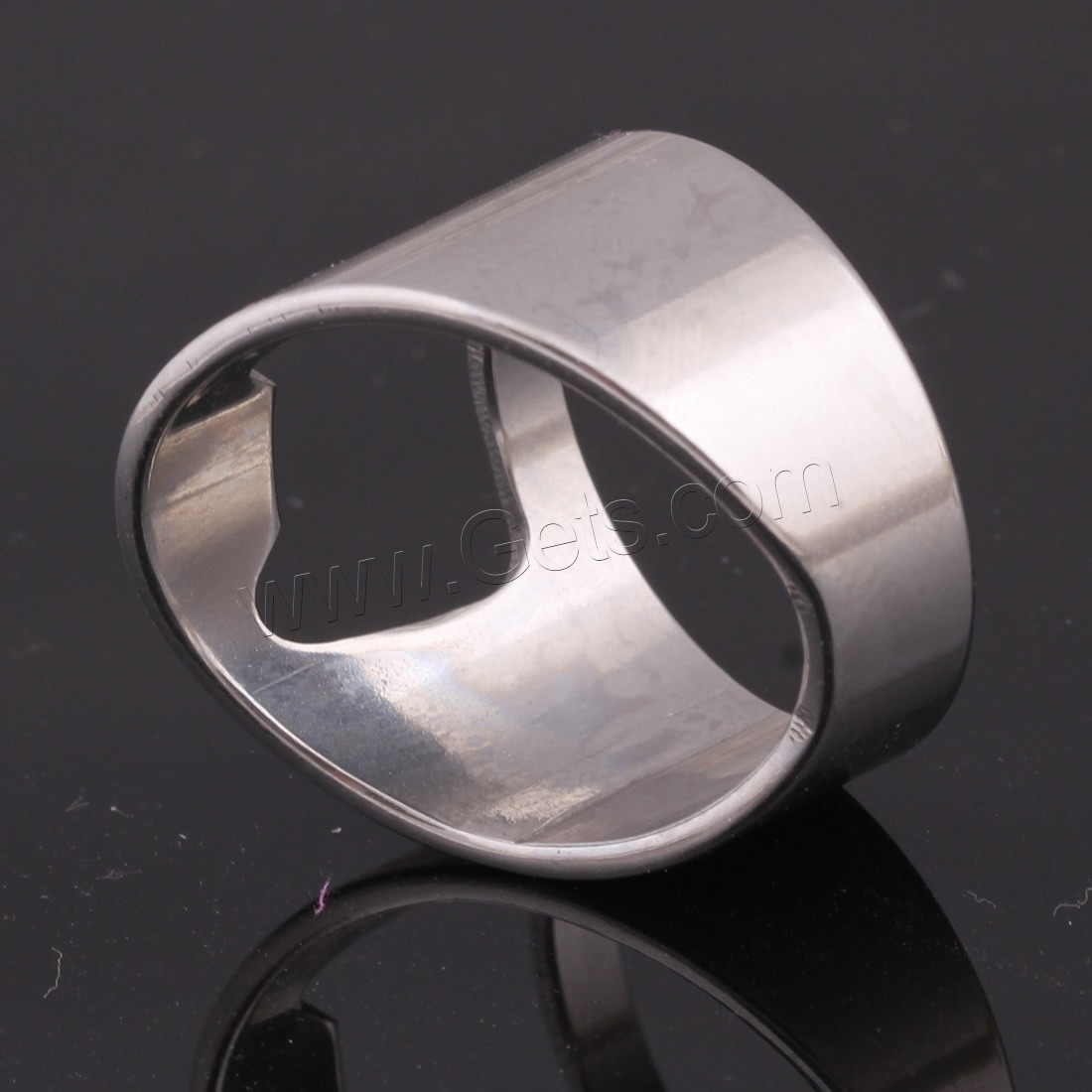 Men Stainless Steel Ring in Bulk, Titanium Steel, different size for choice & for man, original color, 1.75mm, Sold By PC